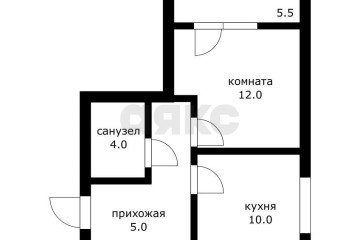 Фото №1: 1-комнатная квартира 35 м² - Краснодар, мкр. Светлоград, ул. Красных Партизан, 1/4к3