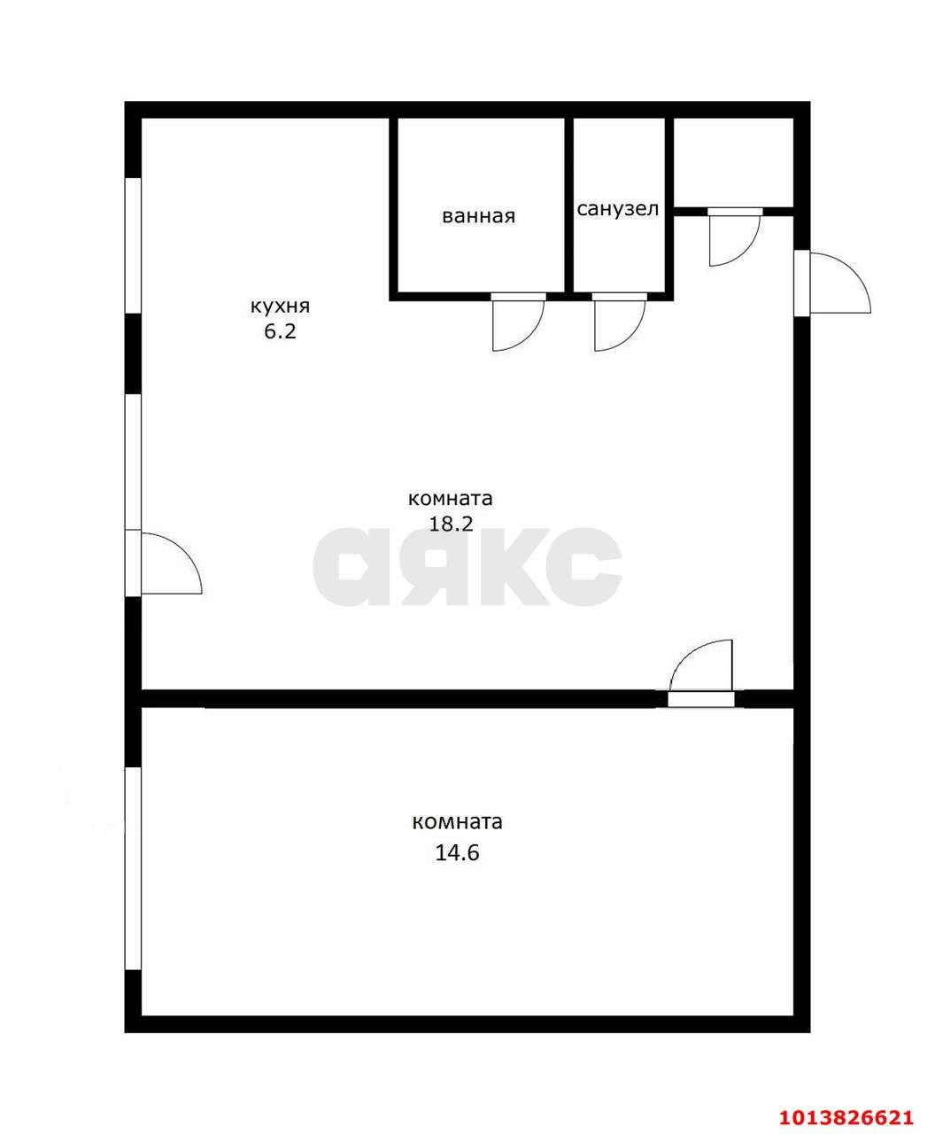 Фото №10: 2-комнатная квартира 44 м² - Краснодар, Фестивальный, ул. Яна Полуяна, 34/1