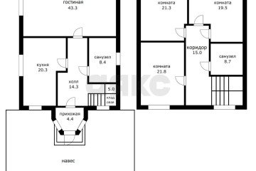 Фото №2: Дом 182 м² - Краснодар, ж/м Пашковский, ул. Космонавтов, 16