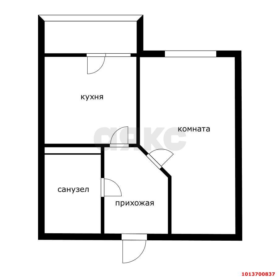 Фото №1: 1-комнатная квартира 32 м² - Краснодар, жилой комплекс Смоленский, ул. Восточно-Кругликовская, 30/2