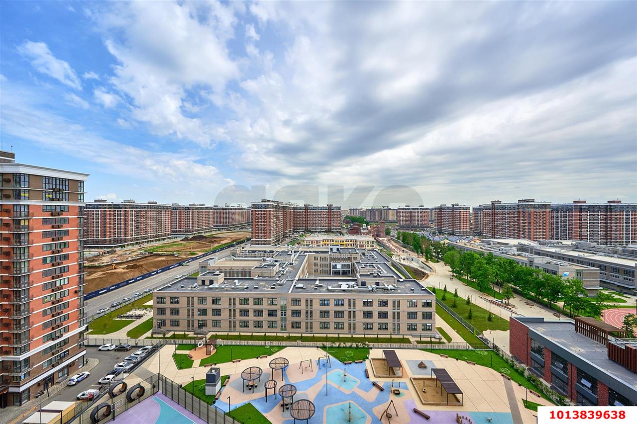 Фото №13: 1-комнатная квартира 37 м² - Краснодар, жилой комплекс Самолёт-4, ул. Ивана Беличенко, 89