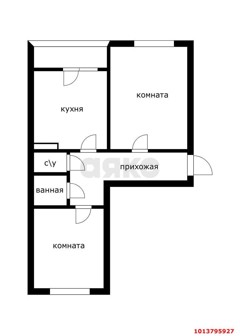 Фото №8: 2-комнатная квартира 66 м² - Краснодар, Пашковский, ул. Лавочкина, 17