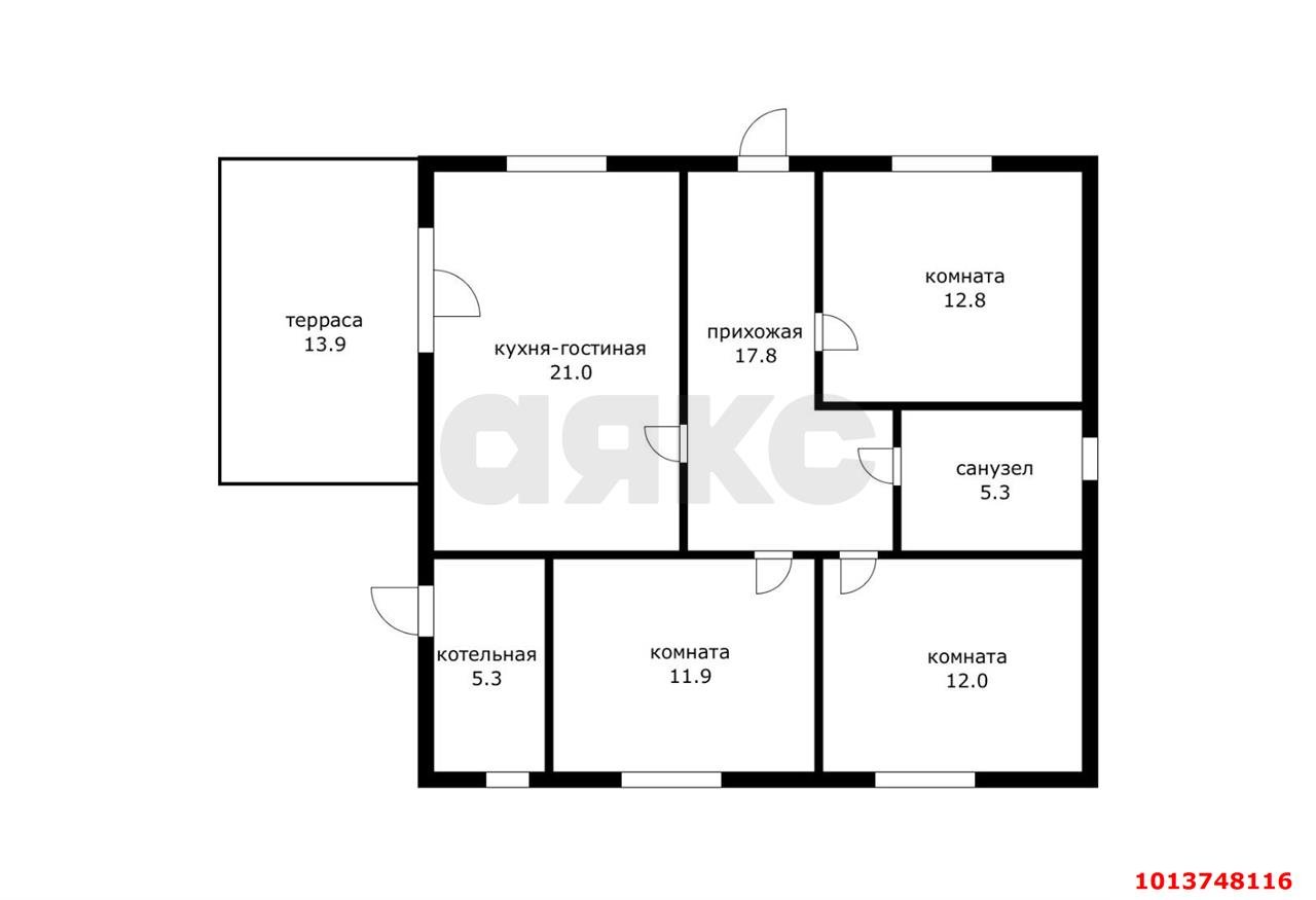 Фото №14: Дом 101 м² + 4.6 сот. - Берёзовый, СНТ Прогресс, ул. Солнечная, 561