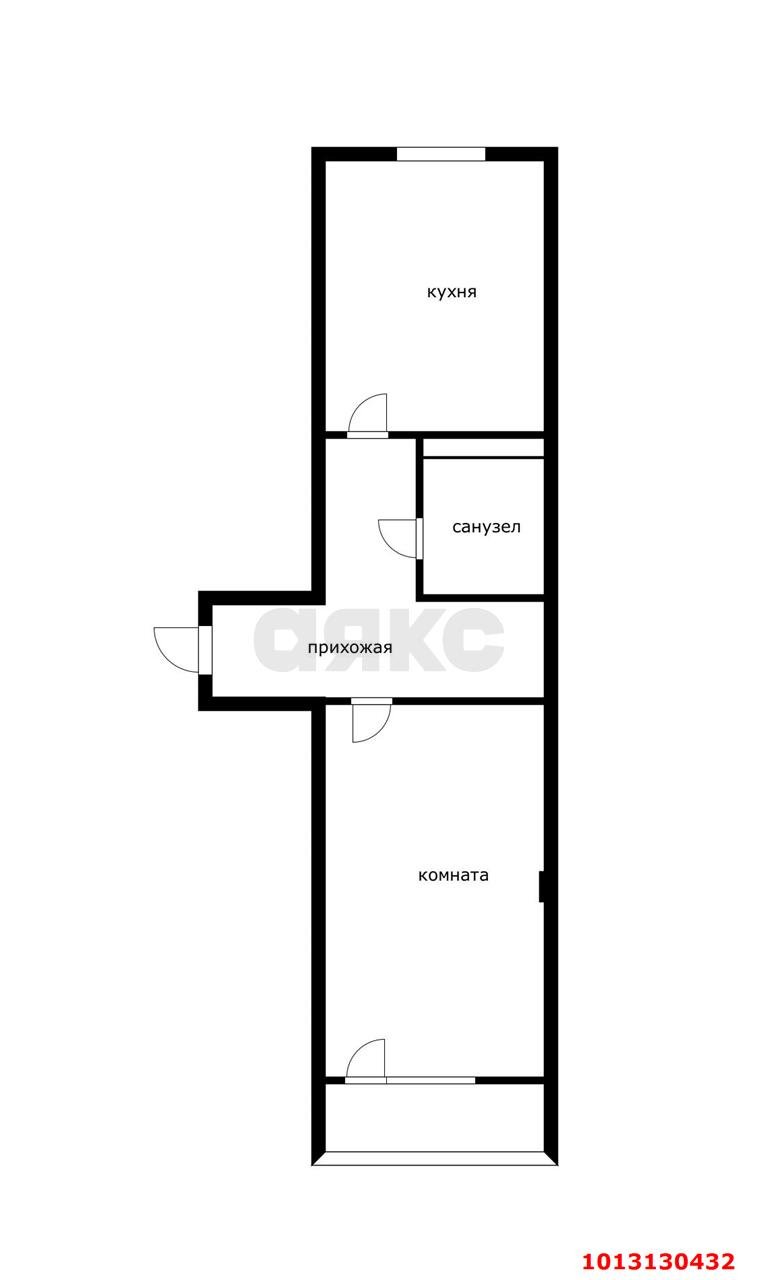 Фото №11: 2-комнатная квартира 53 м² - Краснодар, Пашковский, мкр. Карасунский внутригородской округ, ул. Криничная, 128