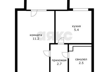 Фото №4: 1-комнатная квартира 25 м² - Энем, пер. Ильницкого, 3к2