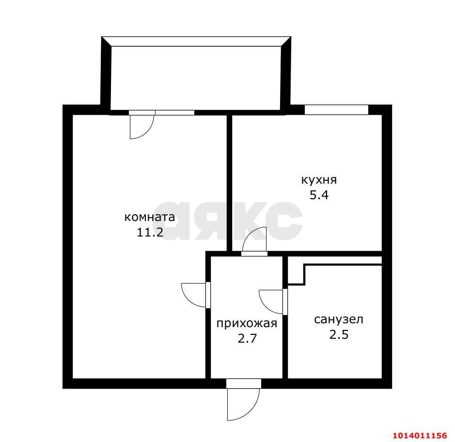 Фото №4: 1-комнатная квартира 25 м² - Энем, пер. Ильницкого, 3к2