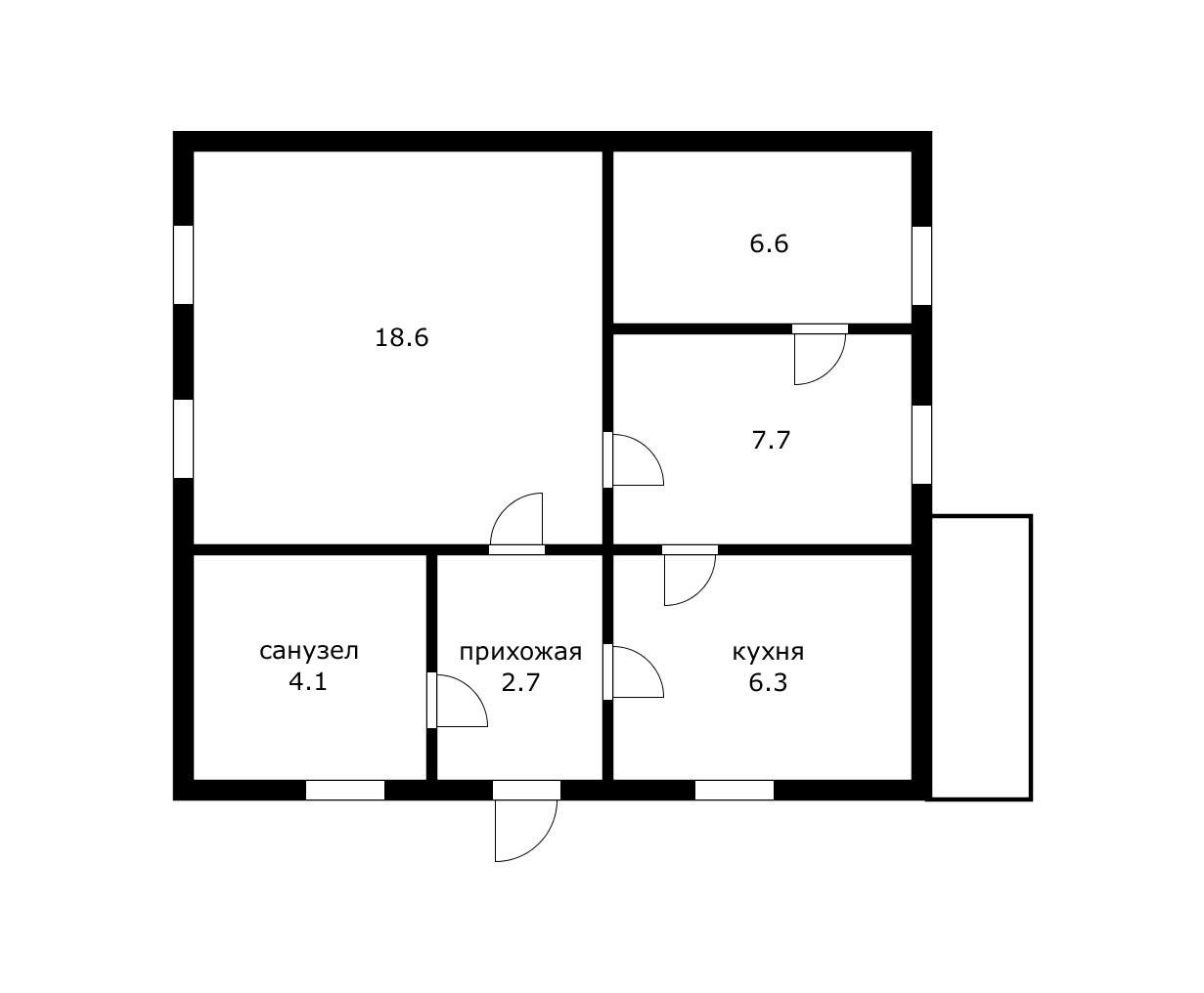 Фото №12: Дом 46 м² + 1.2 сот. - Краснодар, ул. Цветочная, 44