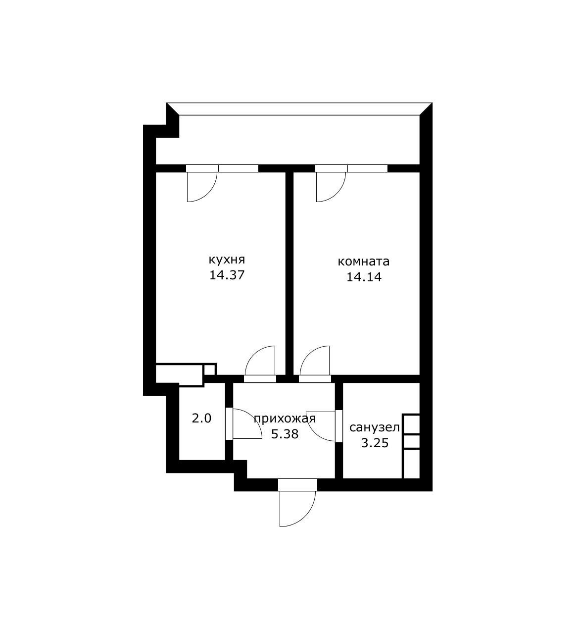Фото №13: 1-комнатная квартира 42 м² - Краснодар, ЖК На Садовой, Центральный внутригородской округ, Центральный, мкр. жилой комплекс На Садовой, ул. Садовая, 159