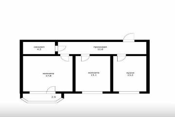 Фото №5: 2-комнатная квартира 59 м² - Новая Адыгея, ул. Тургеневское шоссе, 25/4А