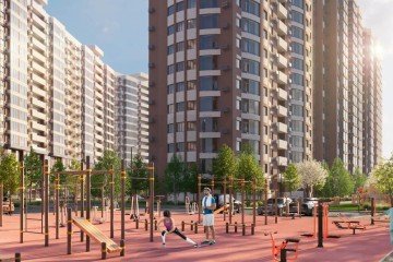 Фото №1: 1-комнатная квартира 45 м² - Краснодар, мкр. имени Петра Метальникова, ул. Ростовское шоссе, 30/6