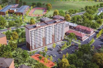 Фото №3: 1-комнатная квартира 33 м² - Яблоновский, мкр. жилой комплекс Дом на Луговой, ул. Луговая, 7/6