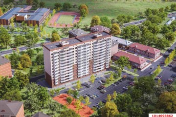 Фото №3: 1-комнатная квартира 37 м² - Яблоновский, мкр. жилой комплекс Дом на Луговой, ул. Луговая, 7/6