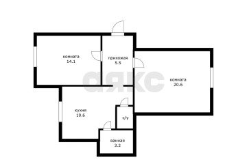 Фото №4: 2-комнатная квартира 56 м² - Краснодар, мкр. Центральный, ул. Базовская, 32