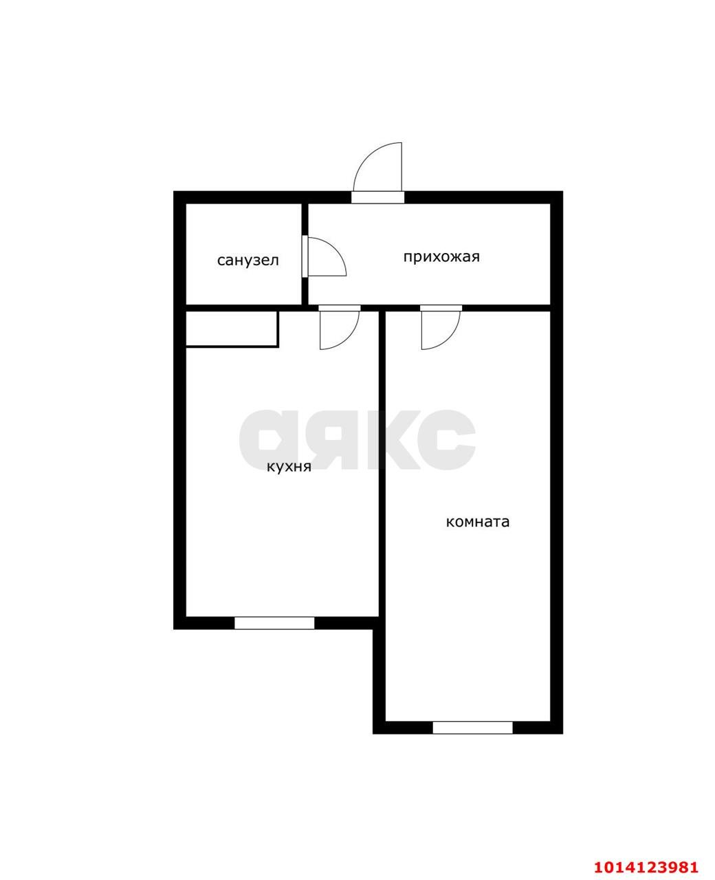 Фото №10: 1-комнатная квартира 39 м² - Новая Адыгея, мкр. жилой комплекс Речные просторы, ул. Тургеневское шоссе, 10к1