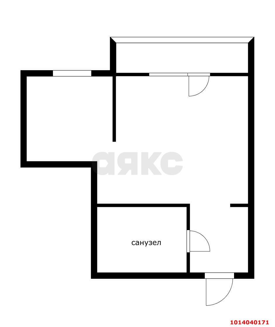 Фото №6: 1-комнатная квартира 26 м² - Краснодар, Молодёжный, ул. Дубравная, 1
