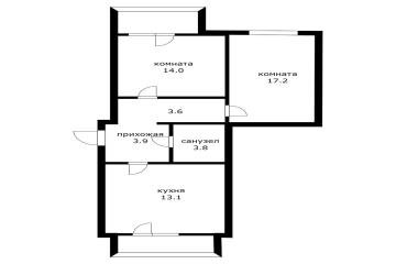 Фото №2: 2-комнатная квартира 55 м² - Краснодар, мкр. ЖК Лучезарный, ул. Московская, 154к2