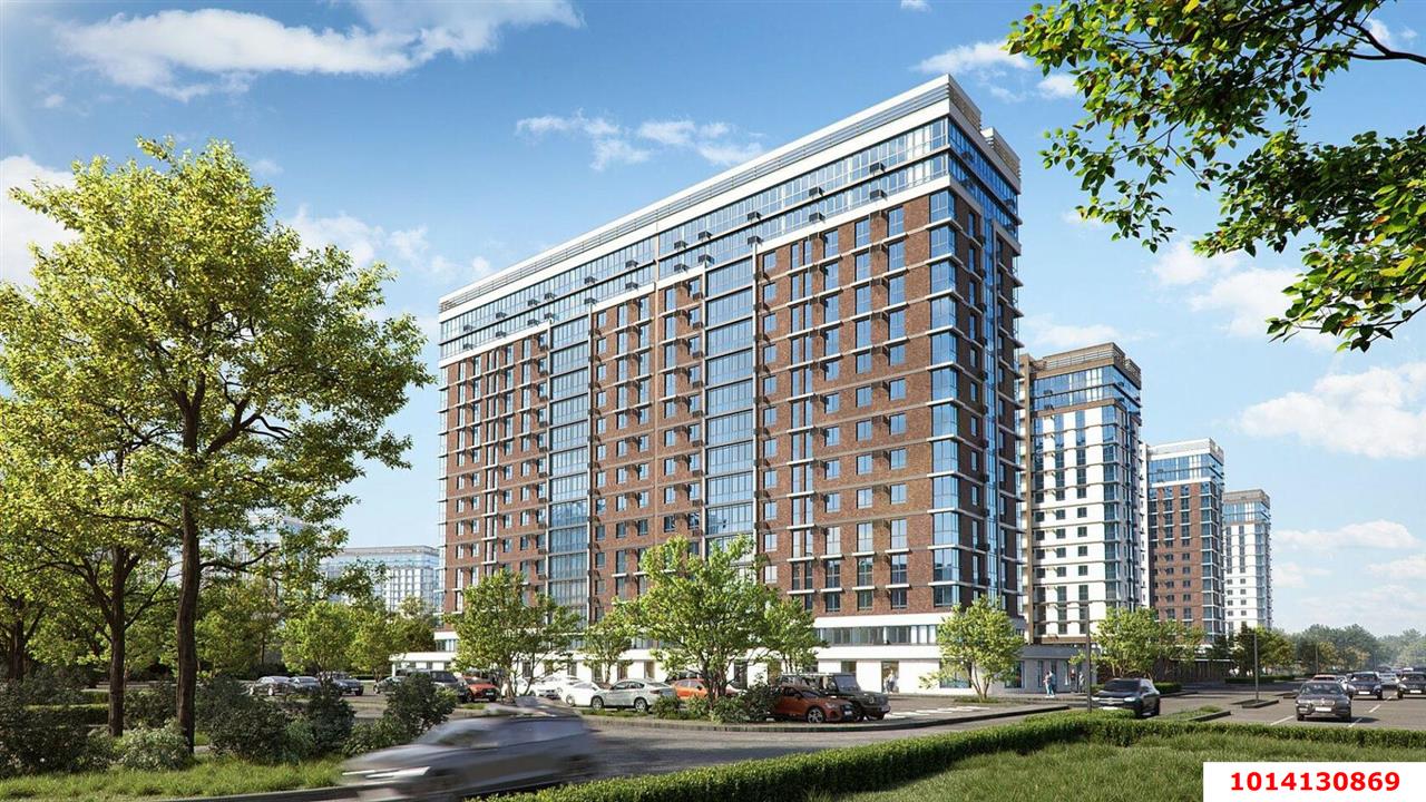 Фото №1: 1-комнатная квартира 34 м² - Краснодар, Прикубанский внутригородской округ, мкр. Догма Парк, ул. Марины Цветаевой, 7к3