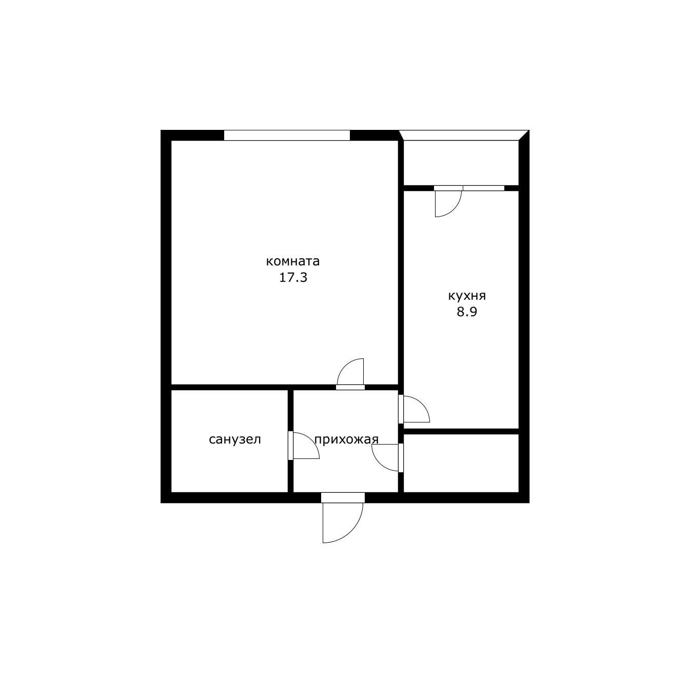 Фото №8: 1-комнатная квартира 35 м² - Краснодар, Карасунский внутригородской округ, мкр. Гидростроителей, ул. имени Игнатова, 12