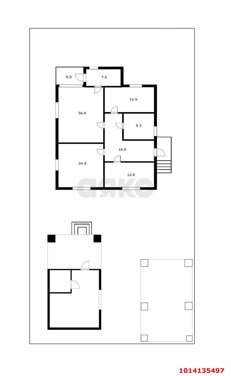 Фото №20: Дом 170 м² + 8 сот. - Краснодар, Новый, ул. Сквозная, 3