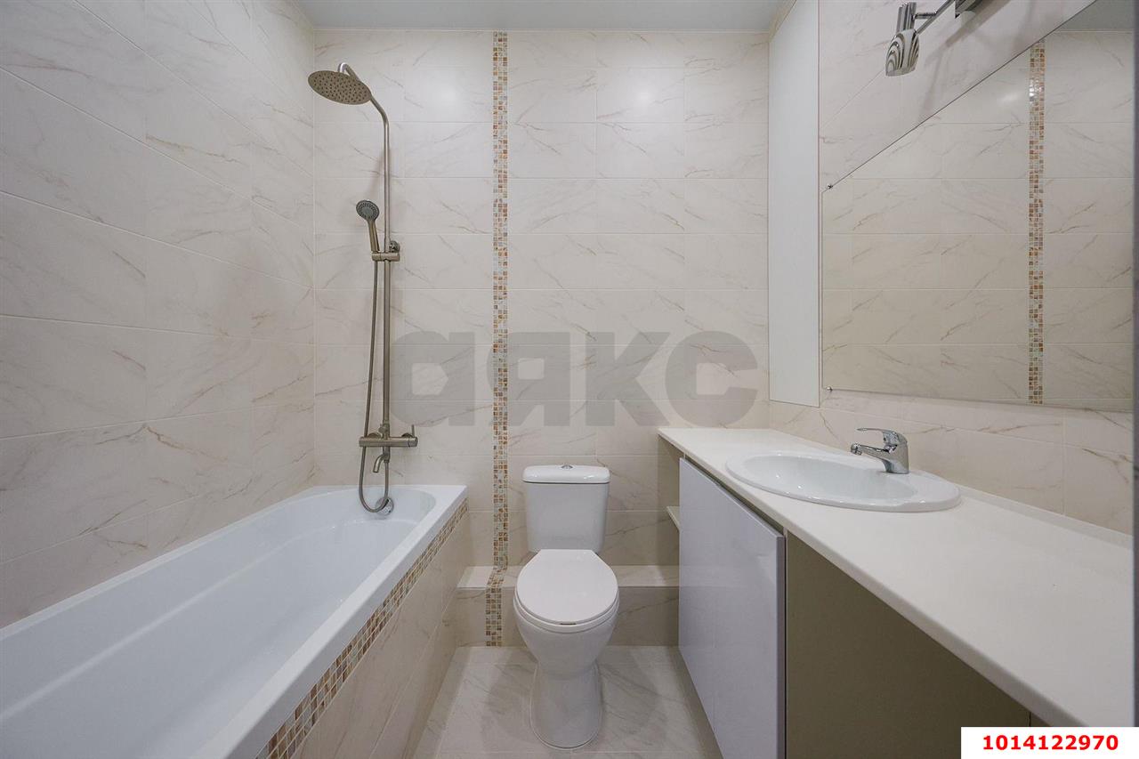 Фото №9: 1-комнатная квартира 50 м² - Краснодар, жилой комплекс 7 Вершин, Карасунский внутригородской округ, Гидростроителей, мкр. Почтовый, пр-кт имени писателя Знаменского, 9к4