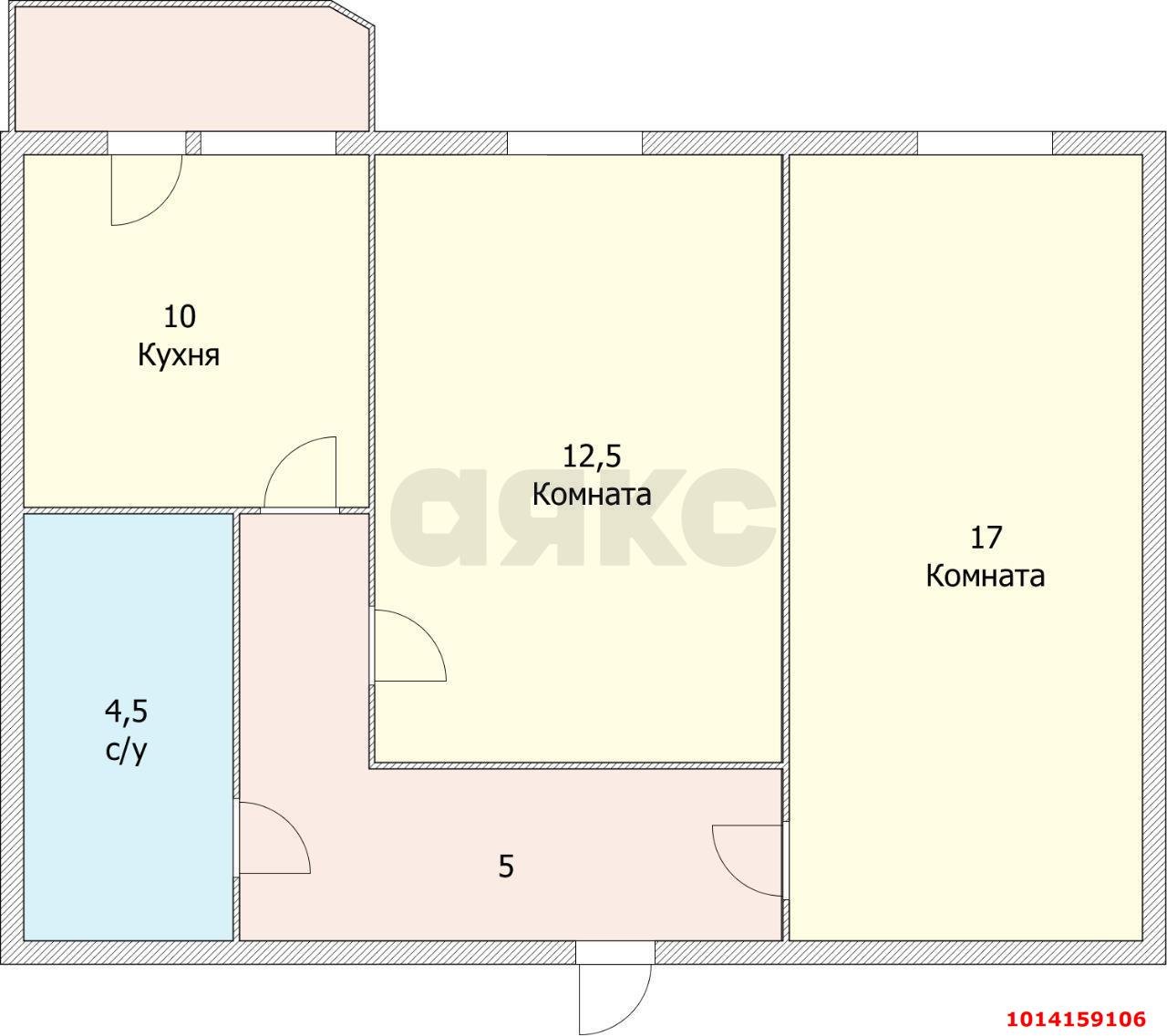 Фото №32: 2-комнатная квартира 55 м² - Краснодар, жилой комплекс Сармат, ул. Западный Обход, 65/1