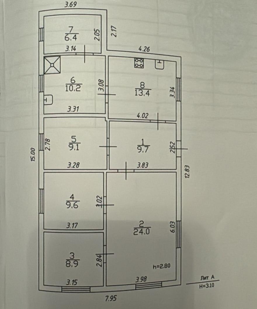 Фото №12: Дом 91 м² + 16 сот. - Карла Маркса, ул. Южная