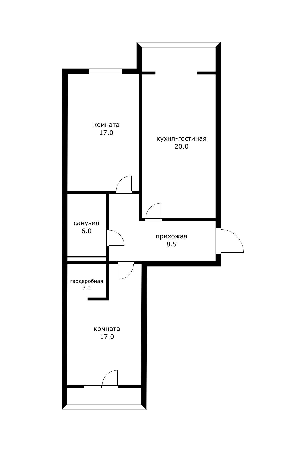 Фото №14: 2-комнатная квартира 75 м² - Краснодар, Прикубанский внутригородской округ, мкр. жилой комплекс Новый Город, ул. Шевцова, 36/2