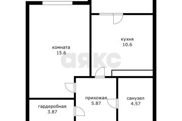 Фото №3: 1-комнатная квартира 43 м² - Краснодар, мкр. Губернский, ул. им. Героя Яцкова И.В., 9к3