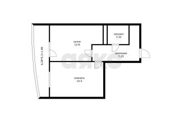 Фото №1: 1-комнатная квартира 38 м² - Краснодар, мкр. жилой комплекс Цветы, ул. Круговая, 4Вк6