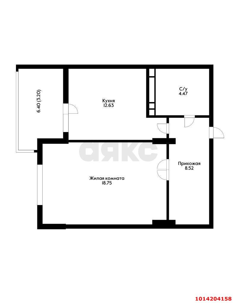 Фото №4: 1-комнатная квартира 51 м² - Краснодар, жилой комплекс Аврора, ул. имени Дзержинского, 95