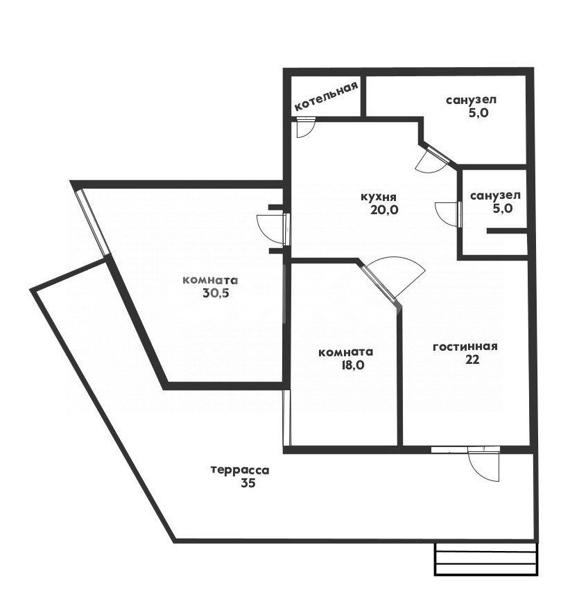 Фото №30: 3-комнатная квартира 110 м² - Геленджик, Толстый Мыс, мкр. жилой комплекс Акватория, ул. Крымская, 3к4