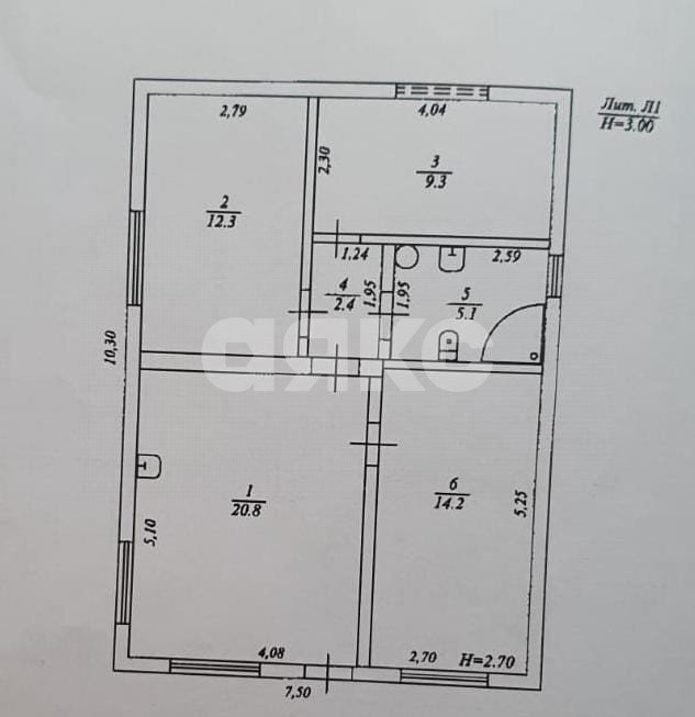 Фото №19: Дом 64 м² + 2 сот. - Голубицкая, ул. Кубанская, 1