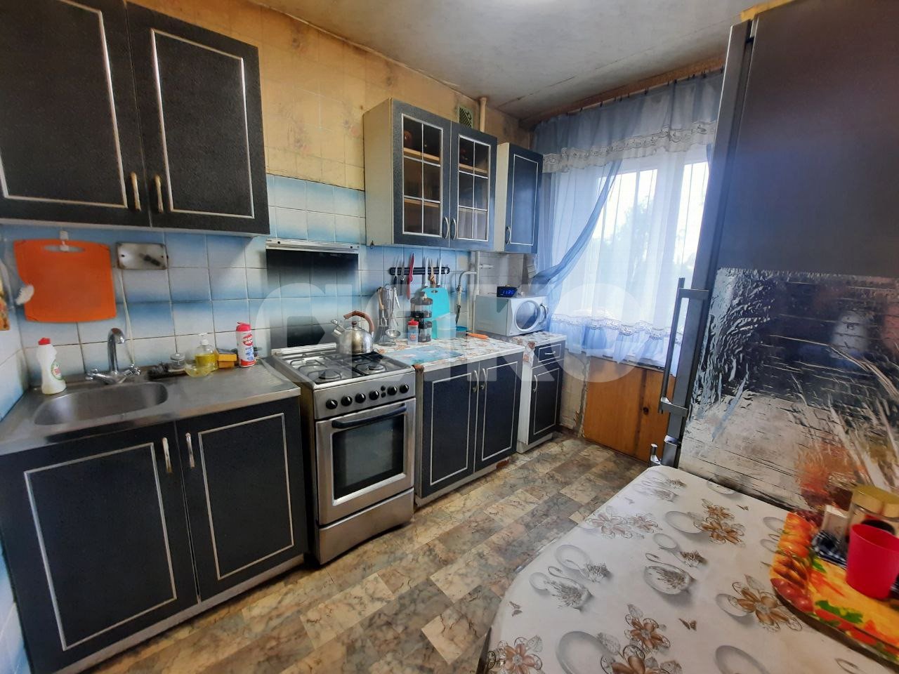 Фото №1: 3-комнатная квартира 61 м² - Белоозёрский, 1-й, ул. Молодёжная, 2/1