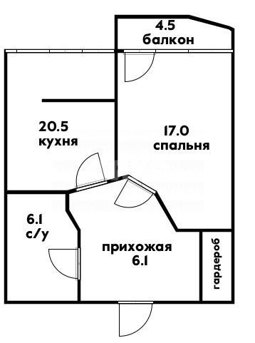 Фото №34: 1-комнатная квартира 54 м² - Геленджик, жилой комплекс Черноморский-2, ул. Крымская, 22к11
