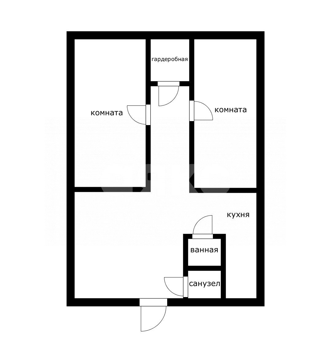 Фото №22: 2-комнатная квартира 55 м² - Сочи, Завокзальный, ул. Альпийская, 15