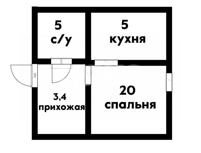 Фото №7: Студия 33 м² - Геленджик, Магилат, ул. Сурикова, 64