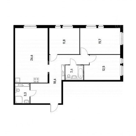Фото №32: 3-комнатная квартира 92 м² - Химки, 6-й, пр-кт Мельникова, 5к1