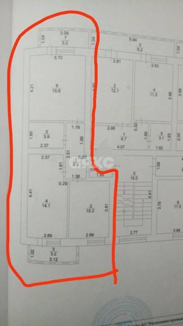 Фото №14: 2-комнатная квартира 48 м² - Горячий Ключ, Администрация, ул. Ярославского, 50