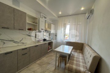 Фото №1: 1-комнатная квартира 42 м² - Горячий Ключ, мкр. Администрация, ул. Кучерявого, 50Б