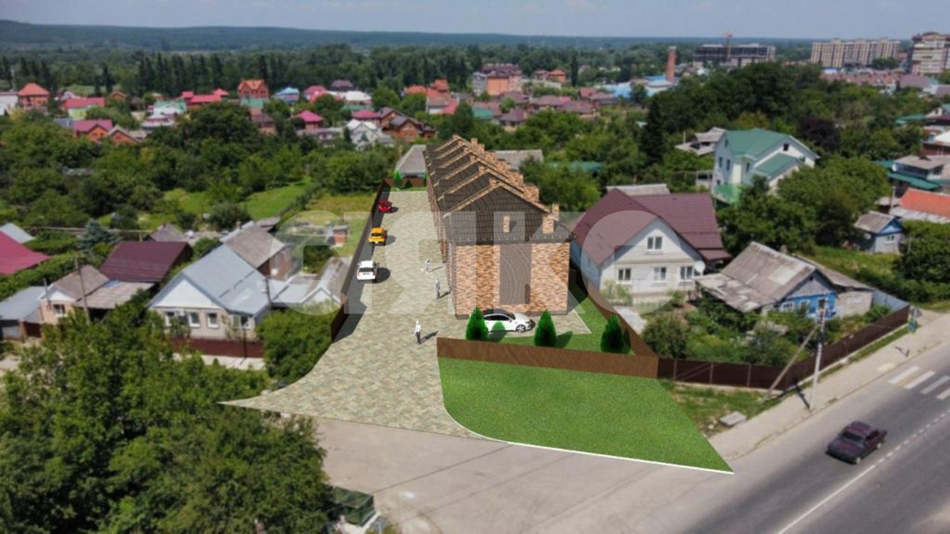Фото №3: Таунхаус 91 м² + 2.8 сот. - Горячий Ключ, ул. Совхозная