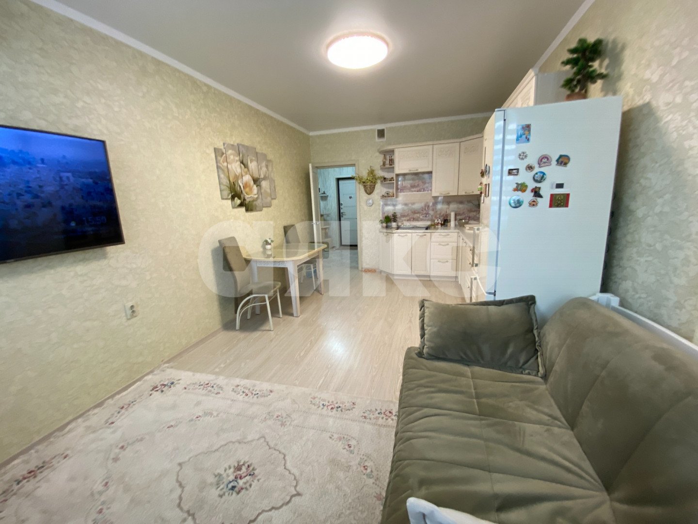 Фото №2: 1-комнатная квартира 40 м² - Горячий Ключ, жилой комплекс Аристократ, ул. Бабушкина, 36
