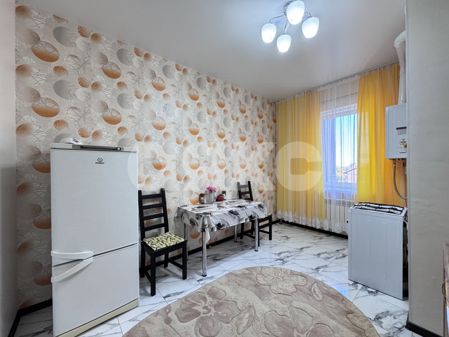 Фото №1: 1-комнатная квартира 46 м² - Горячий Ключ, Администрация, ул. Тельмана, 52
