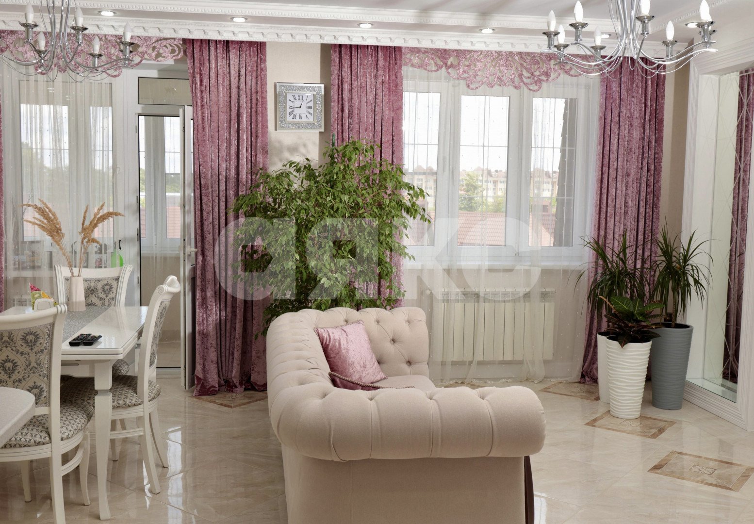 Фото №13: 2-комнатная квартира 70 м² - Горячий Ключ, Курортная Зона, ул. Ленина, 54