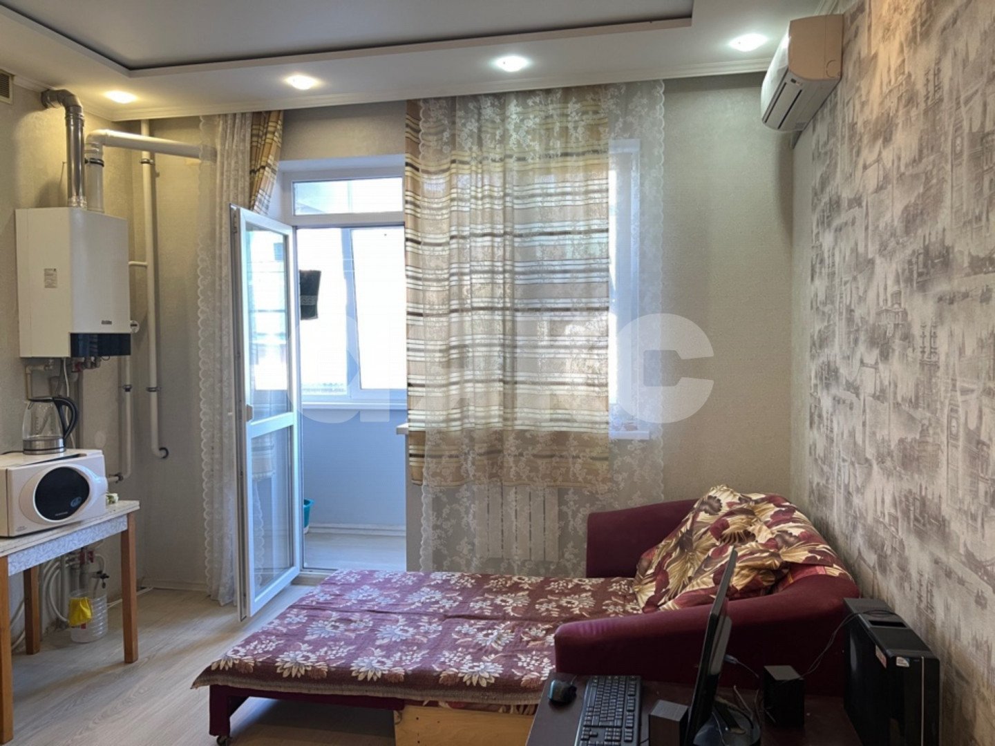 Фото №4: 1-комнатная квартира 42 м² - Горячий Ключ, мкр. Курортная Зона, ул. Репина, 17