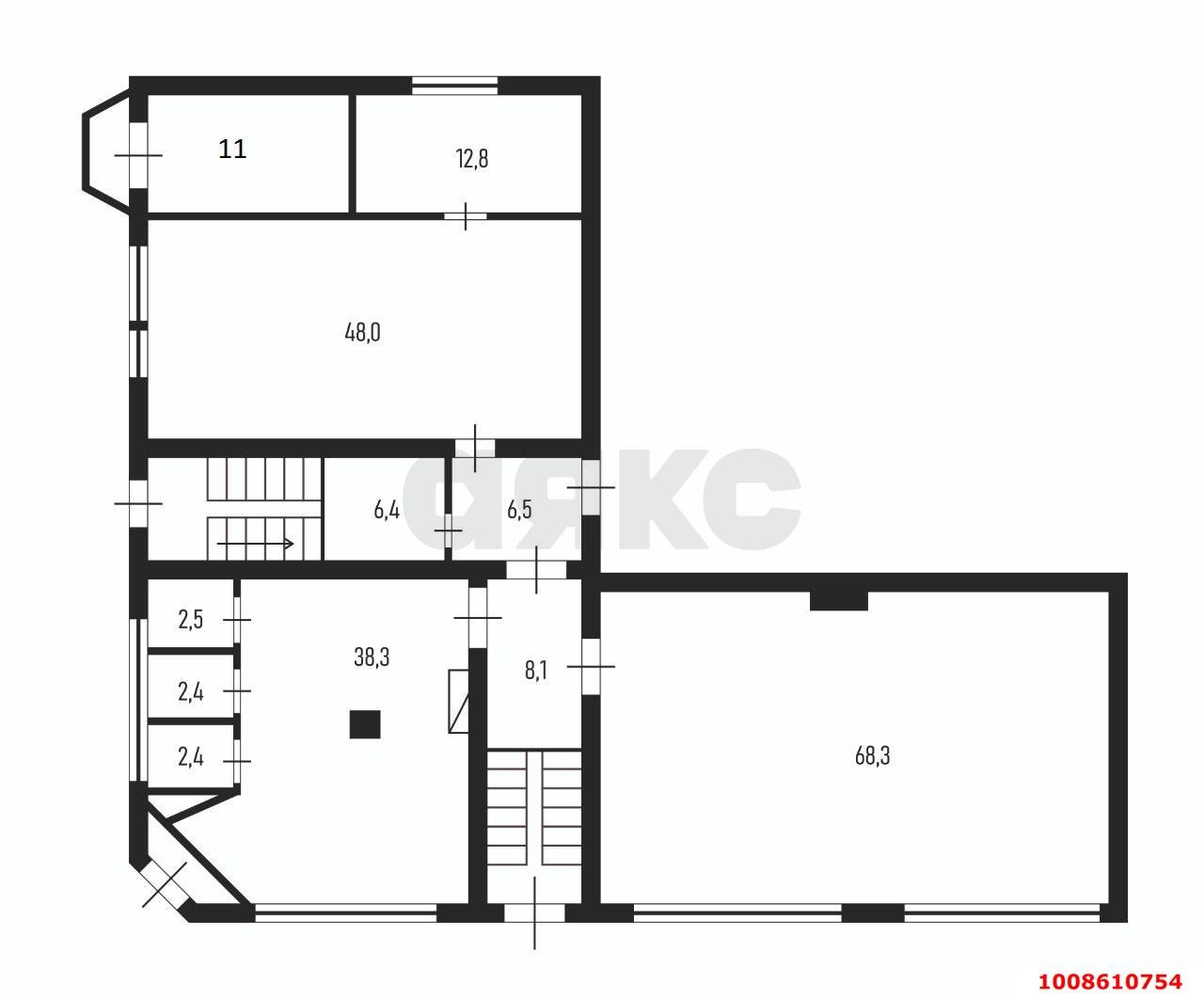 Фото №3: Торговое помещение 220 м² - Краснодар, Центральный, ул. Митрофана Седина, 65