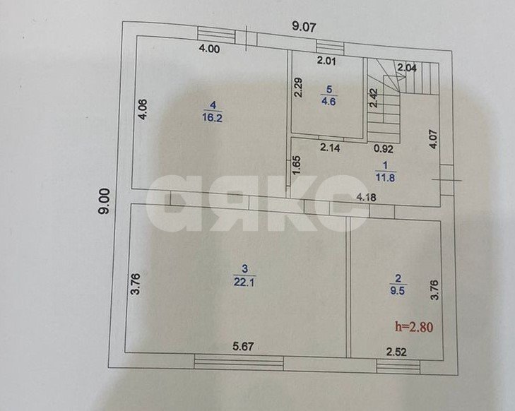 Фото №7: Дом 124 м² + 4.5 сот. - Горячий Ключ, Развилка, ул. Восточная