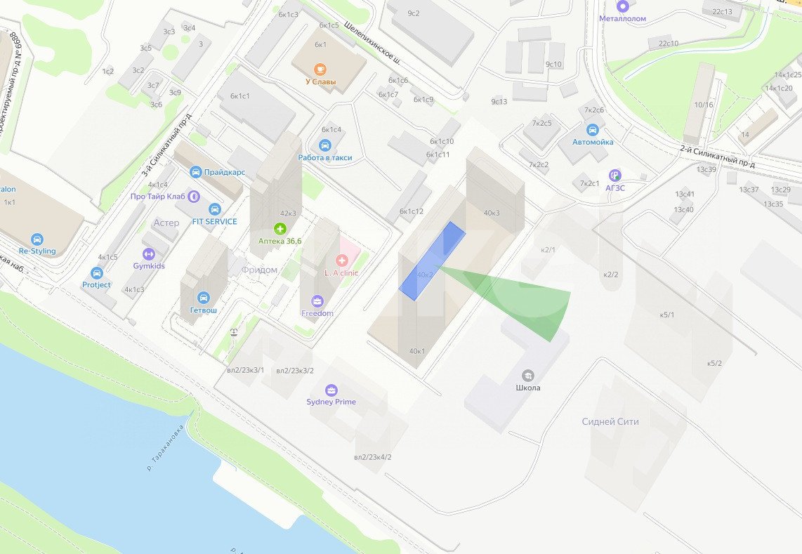 Фото №13: 1-комнатная квартира 38 м² - Москва, жилой комплекс Сидней Сити, ул. Шелепихинская набережная, 40к2