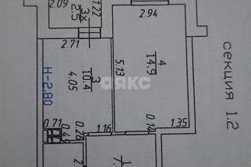 Фото №4: 1-комнатная квартира 36 м² - Ростов-на-Дону, мкр. жилой комплекс Новый Горизонт, ул. Тибетская, 1Вс3