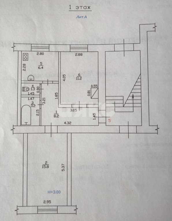 Фото №7: 2-комнатная квартира 46 м² - Горячий Ключ, Развилка, ул. Заводская, 39