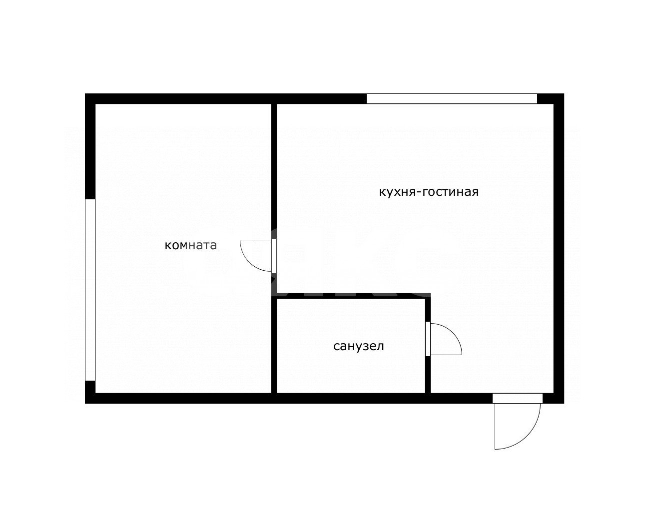 Фото №20: 1-комнатная квартира 46 м² - Сочи, Завокзальный, ул. Альпийская, 90/4